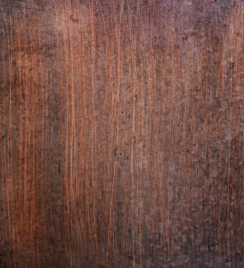 Metal Finish Antique Copper Swatch Sample
