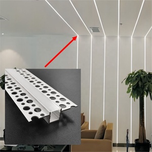 52*13mm Thin LED Drywall Profile Light Trimless Recessed