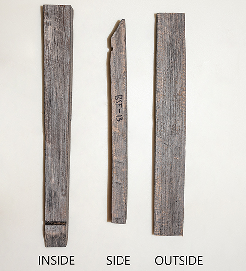 Gray Reclaimed Elm Swatch Sample