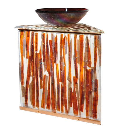 Marina Fused Glass Vanity Combo