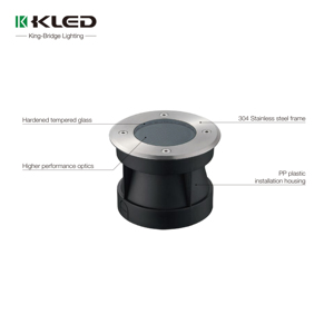KLED Recessed Ground Mounted Aluminum Alloy Garden Paver Lights LED IP66
