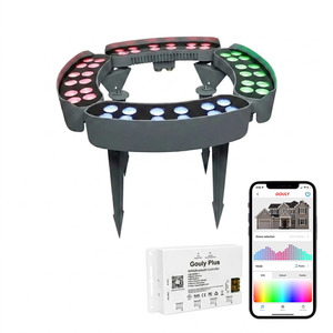 RGBW IP67 Waterproof Tree Ring Light Aluminum
