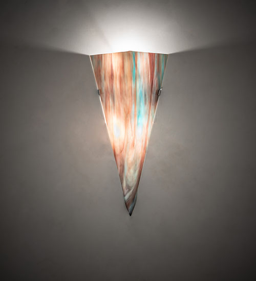 Metro fused glass wall sconce swatch reference