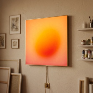 Modern Aesthetic Gradient Acrylic LED Backlit Wall Sconce Mood Light Box